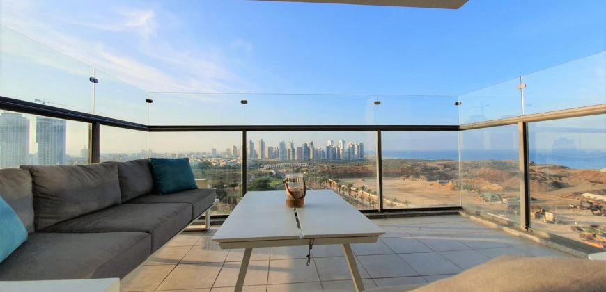 A vendre appartement vue sur la mer  Netanya  Agamim